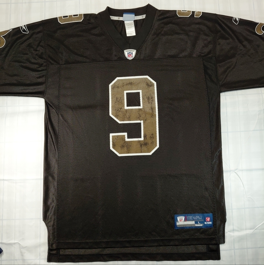 Reebok Official NFL New Orleans Saints Drew Brees #9 Jersey Pre-owned